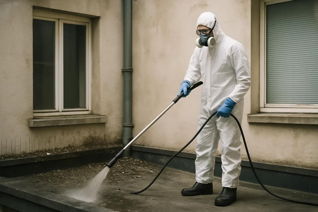 Quand la décontamination post-pigeons devient une question d'assurance habitation