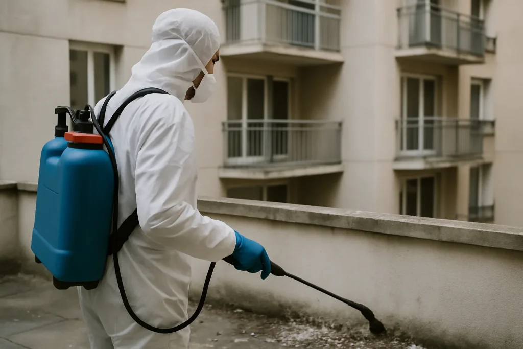 Quand la désinfection après pigeons devient une urgence sanitaire en copropriété