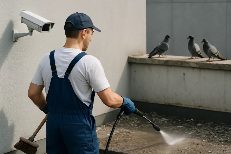 Surveillance vidéo : un allié insoupçonné contre l'invasion de pigeons urbains